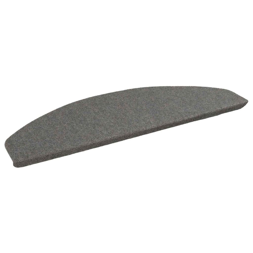 Self Adhesive Stair Protectors 15 pcs Gray 80 x 28 x 3.5 cm