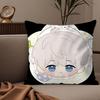 Cartoon Love And Deepspace Sylus Pillow Case Silky Elegant Comfort Sofa Bed Invisible Zipper
