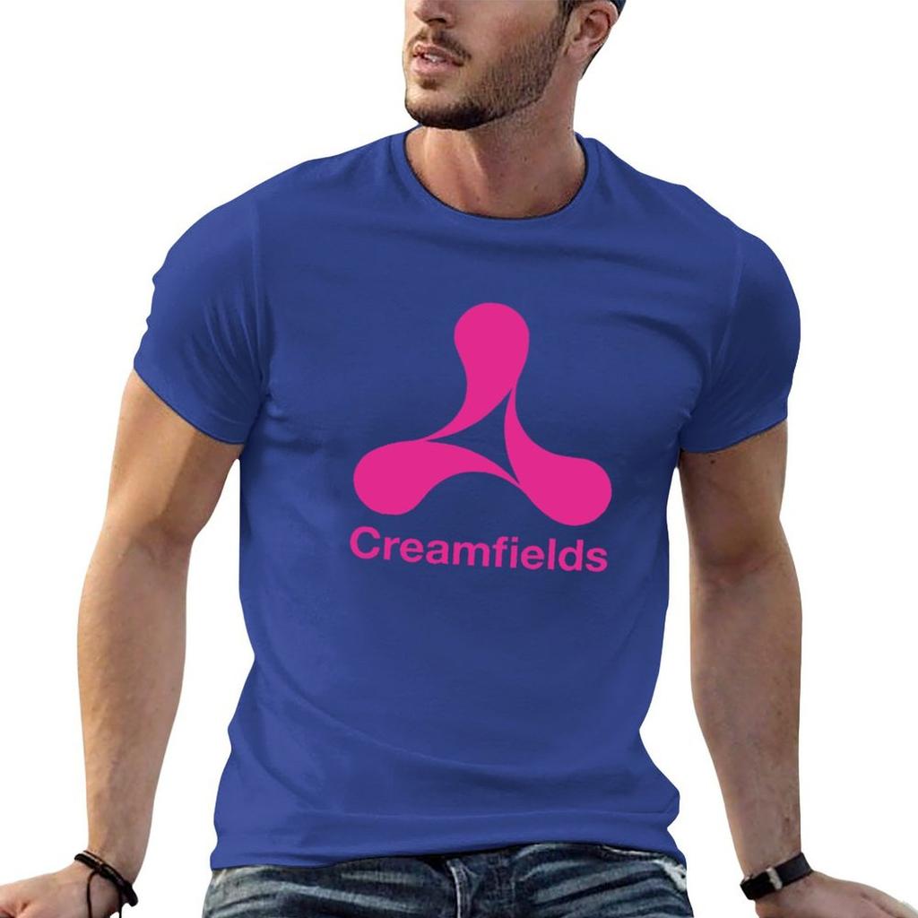 Creamfields Tanz- und Musikfestival T-Shirt T-Shirts Grafik T-Shirt Vintage Neue Ausgabe T-Shirts Herren