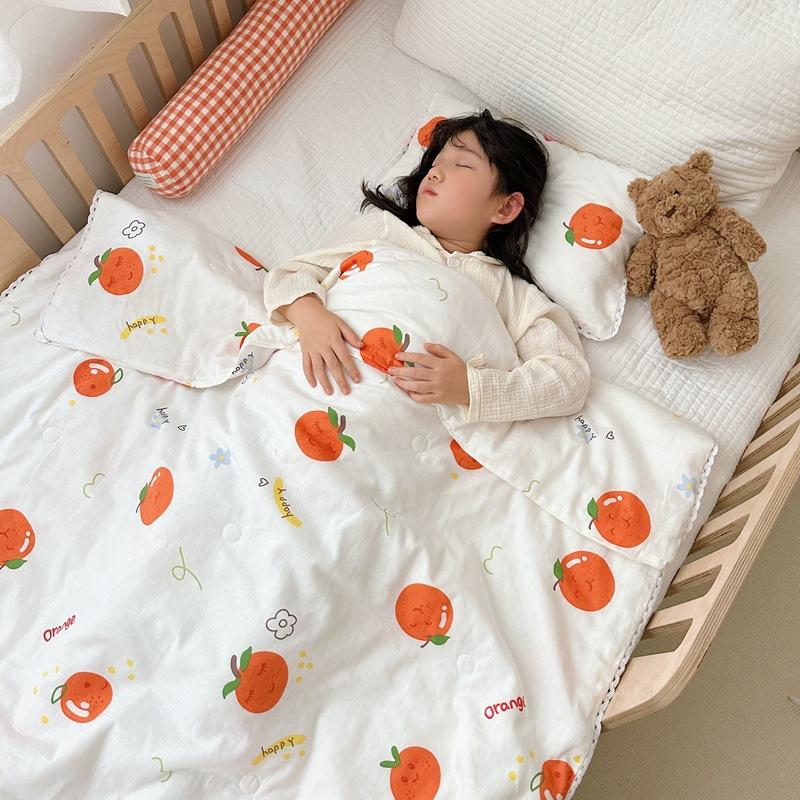 Class a Waffle Cotton Summer Quilt Children Cartoon All Cotton Summer Cooling Duvet