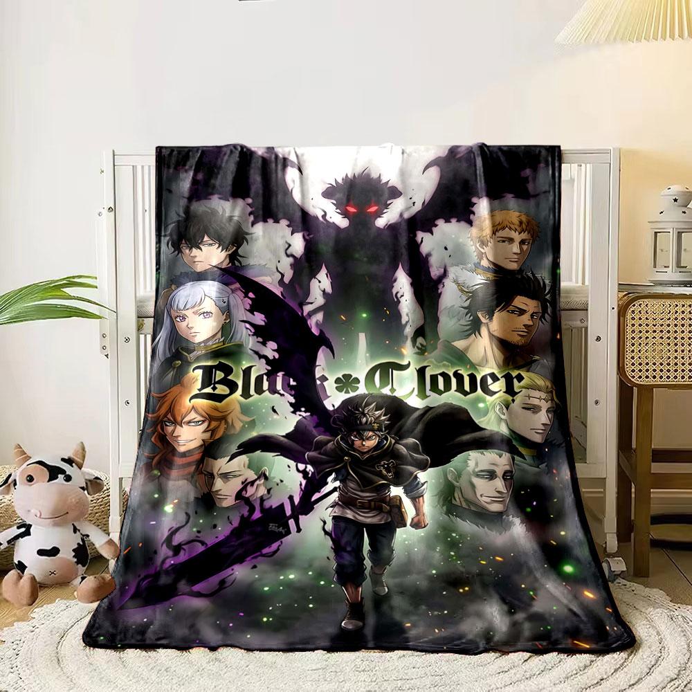 

A central warrior wields a dark sword, with shadowy wings and figures above. for all seasons blanket lunch break throw gift 80cm x 120cm