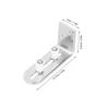 Adjustable Sliding Door Roller Guide Ball Bearing Floor Guide Stopper  Wall Mount