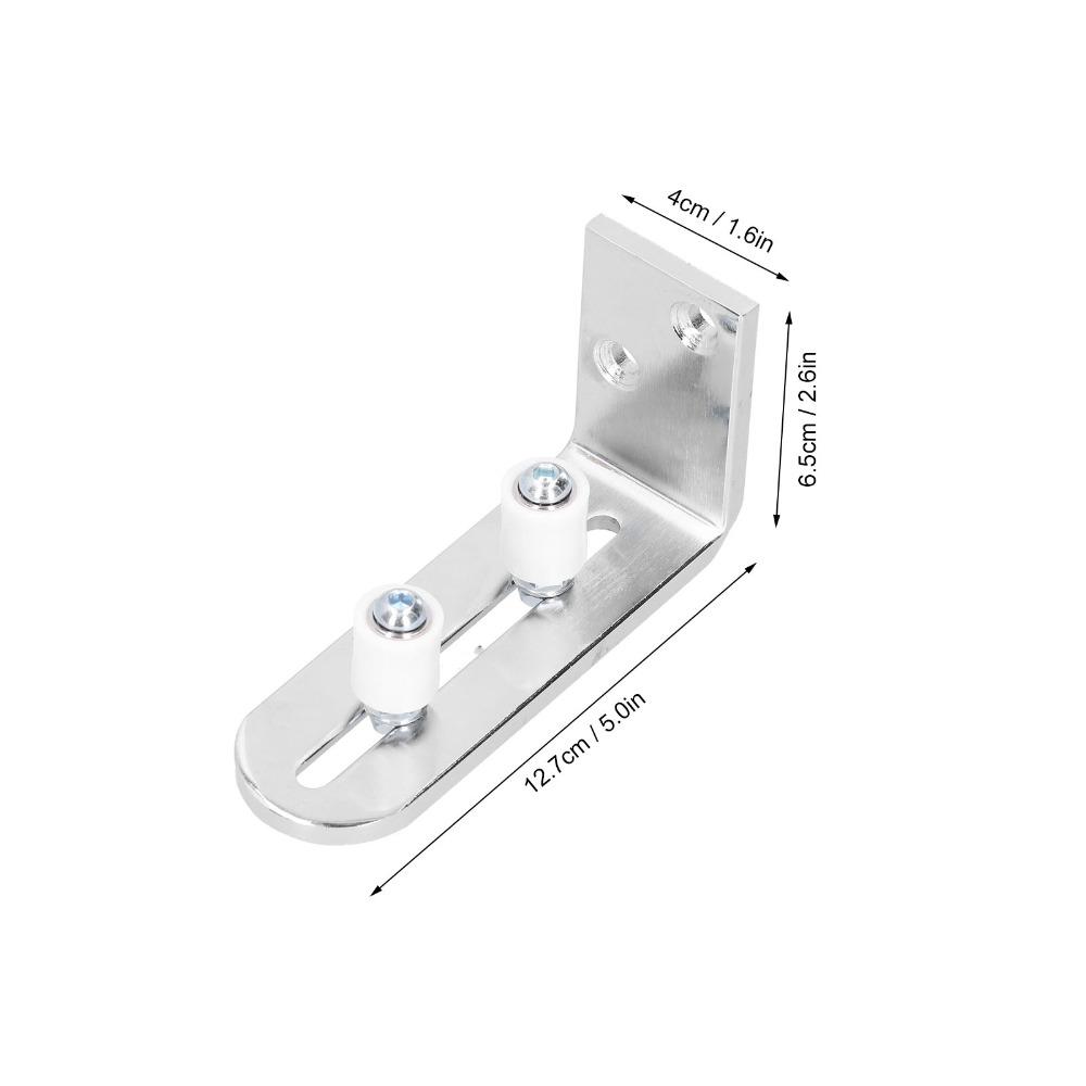 Adjustable Sliding Door Roller Guide Ball Bearing Floor Guide Stopper Wall Mount