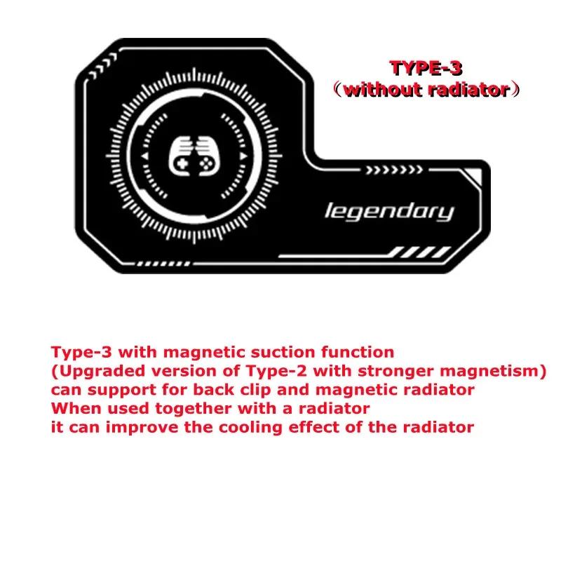 1Pc  Mobile Phone Cooler Heat Sink Superconducting Uniform Heating Plate for Magnetic/ Back-clip Radiator Game Cooler Sticker