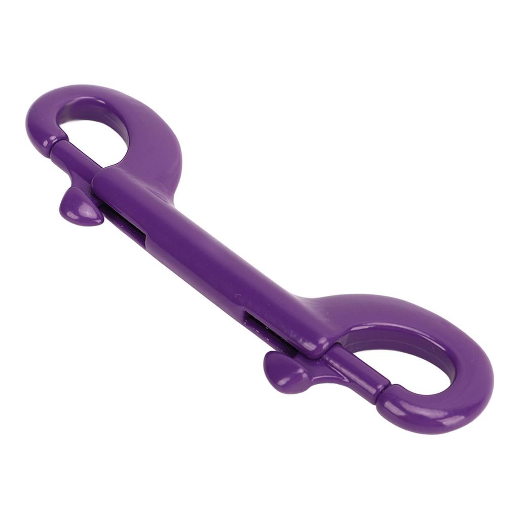100MM Double End Snap Diving Hook Quick Release 316 Stainless Steel Double Ended Bolt Snap Hook for Diving BCD Purple