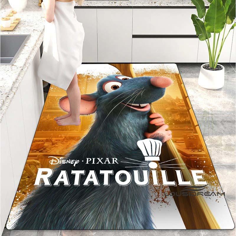 

New modelDisney Ratatouille cartoon print rug for living room, bedroom, children s room, home decor, non-slip rug, dressing room 60x90cm