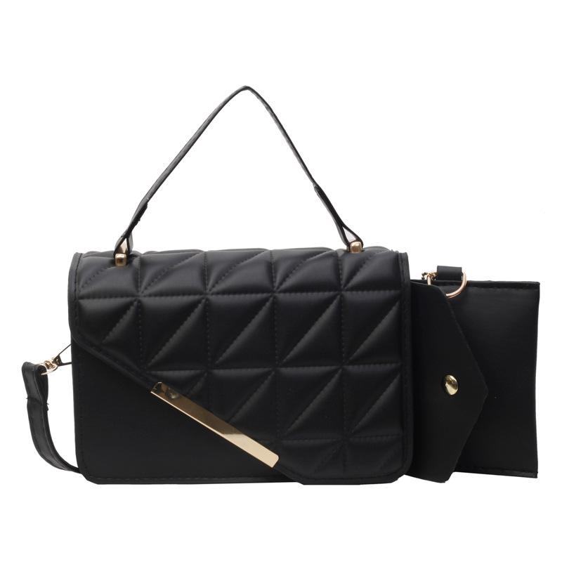 Women'S Bag On The New Small Square Bag Fashion Shoulder Bag Texture Pressure Shell Messenger Bag Simple Handbag