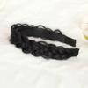 Braided Headbands Unisex Hairband Stylish Headwear Polyester Ladies Headbands for Everyday Use