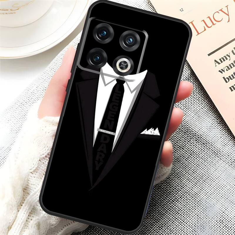 

Suit and Tie Cover For OnePlus 13 15 13R 13T 12 12R 10T 11 10 Pro OnePlus Nord 5 CE 3 4 Lite N20 N30 Case OnePlus 10R