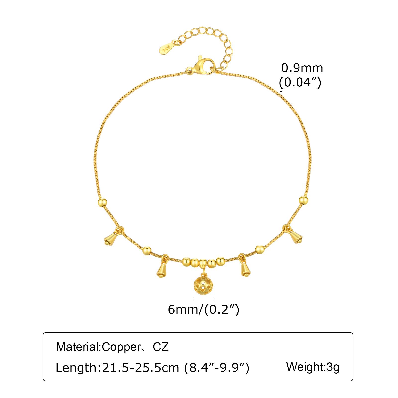 

2026 Modyle Stainless Steel Bell Female Anklets Foot Jewelry Leg Bracelet on Foot Ankle Bracelets For Women Leg Chain Gifts