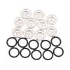 10Pcs Brake Master Cylinder Sight Glass With O Ring Motorcycle Brake Master Cylinder Window For Motorcycle Atv
