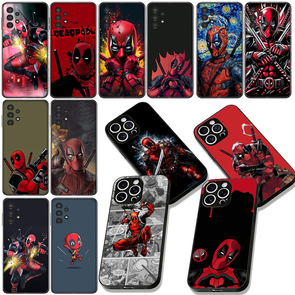 Deadpool Super Hero Marvels Phone Case for Xiaomi Poco C85 C65 C75 X7 X6 M6 M8 F7 F8 Ultra F6 Pro Cover Casing