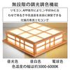 Xmlolyn Ceiling Light, Japanese-Style, for Japanese-Style Rooms (2 Tatami Mats, 4 Tatami Mats, 6 Tatami Mats, 8 Tatami Mats, 10 Tatami Mats), Remote