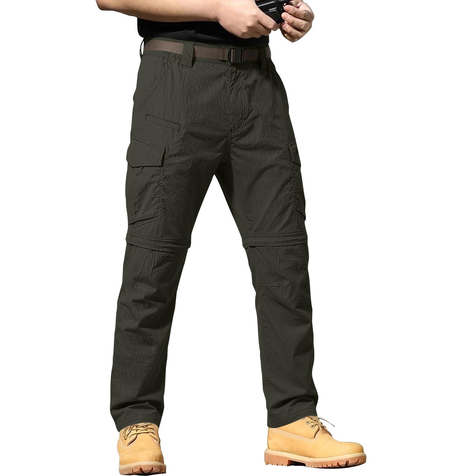 

Detachable Sports And Leisure Multi Pocket Workwear Shorts, Loose Outdoor Casual Long Pants, Cropped Pants S