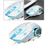 Gaming Mouse Backlit Ergonomic with 4 Backlight Modes Up To 2400 DPI for Windows PC Gamers