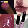 Smile Mulberry Purple Solid Lip Gloss Moisturizing Nourishing Water-gloss Mirror Glass Lip Tint Lipstick Dewy Lip Glaze  Makeup