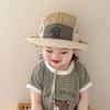 Kids' Summer Mesh Bucket Hat: Breathable, Cute, Sun Protective, Wide Brim for Boys & Girls.