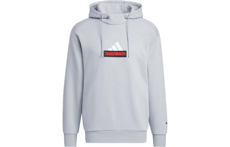 Adidas X Transformers, Collaboration Collection Sweatshirt Unisex Light Silver HM7448 S