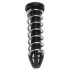 100Pcs Fastener Set 18.6mm Heatsink Mount Pin Round Head Plastic Cooler Mount Clip Black Heatsink Fastener Cooler Assembly