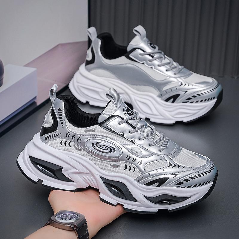 

Men s 2025 Dad Sneakers: Thick-Soled, Trendy, Autumn Casual Running Shoes 39
