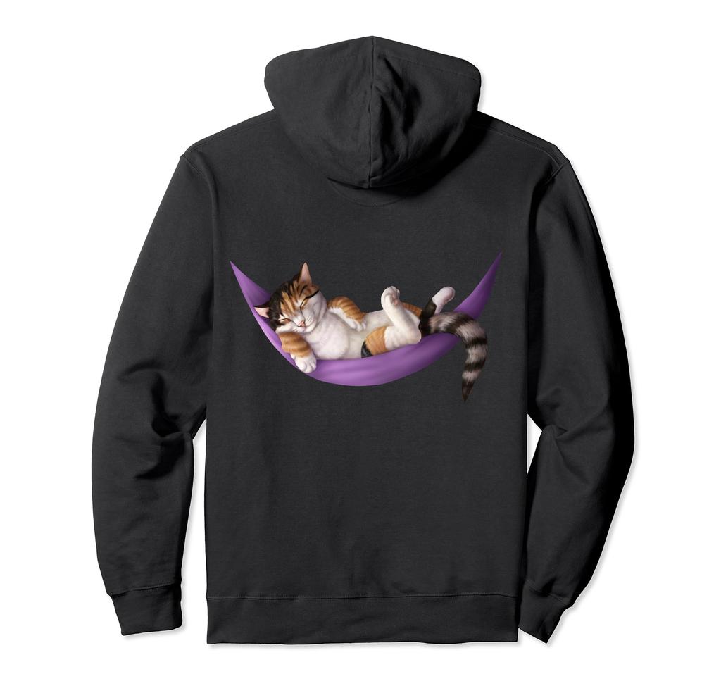 Hängematte Katzen Nickerchen Kapuzenpullover