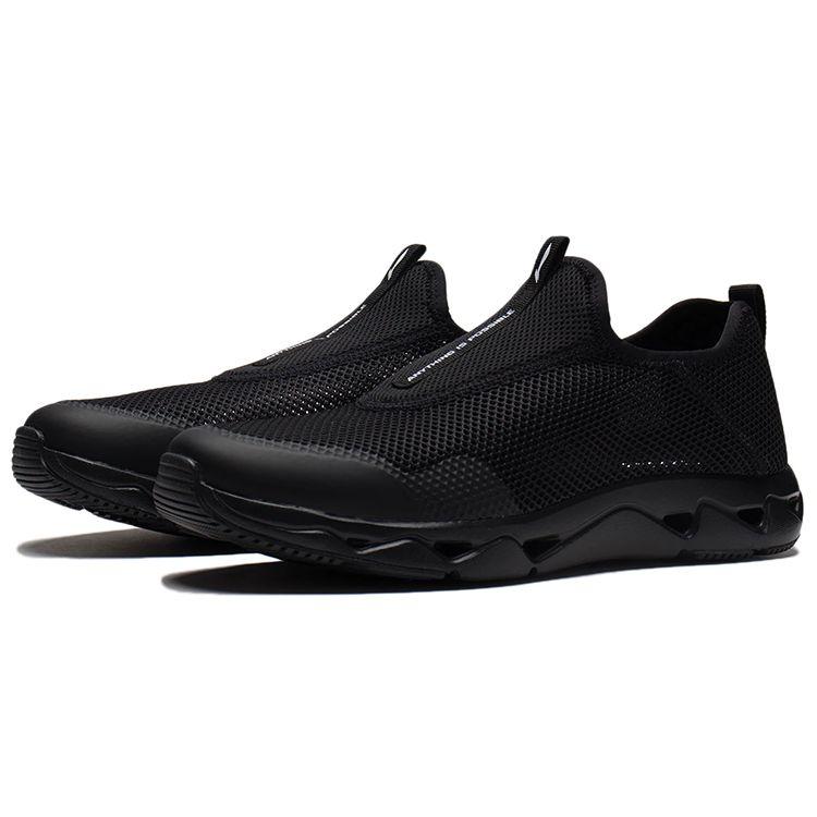 Li-Ning Comfortable Classic Low-Top Sports Casual Shoes Men Sneakers Black AGCR361-51