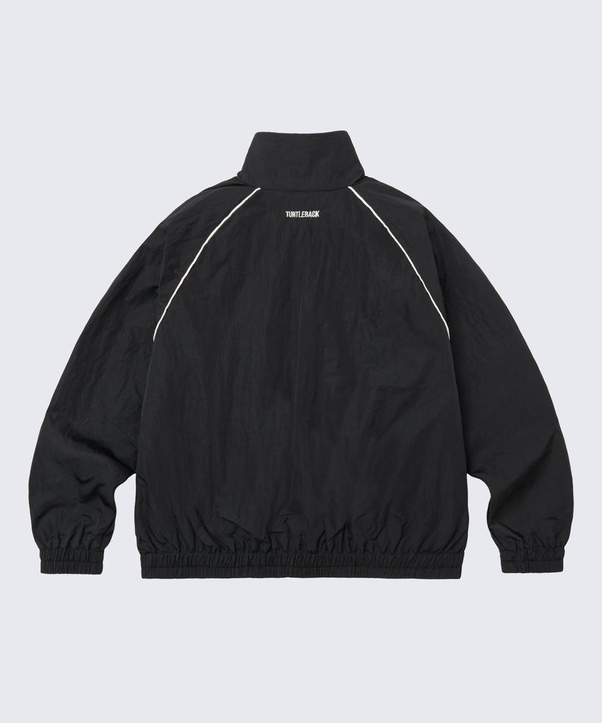 Turtleback Classic Nylon Track Jacket (Black)