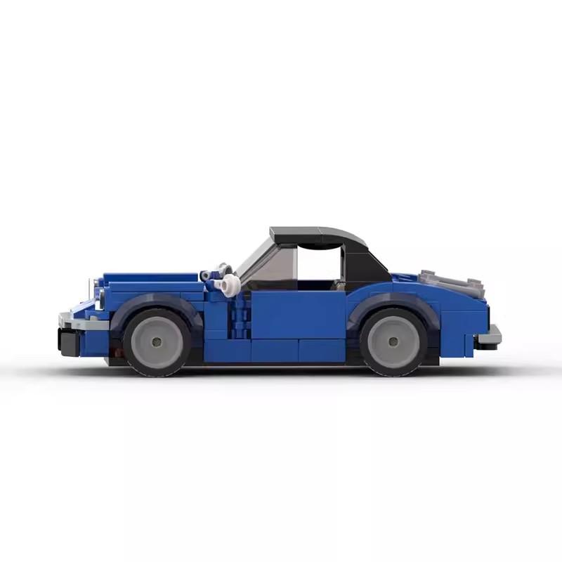Technical Car MOC 1971 Spitfire Cabriolet Speed Vehicles Sets Building Blocks Toys For Children Christmas Gift