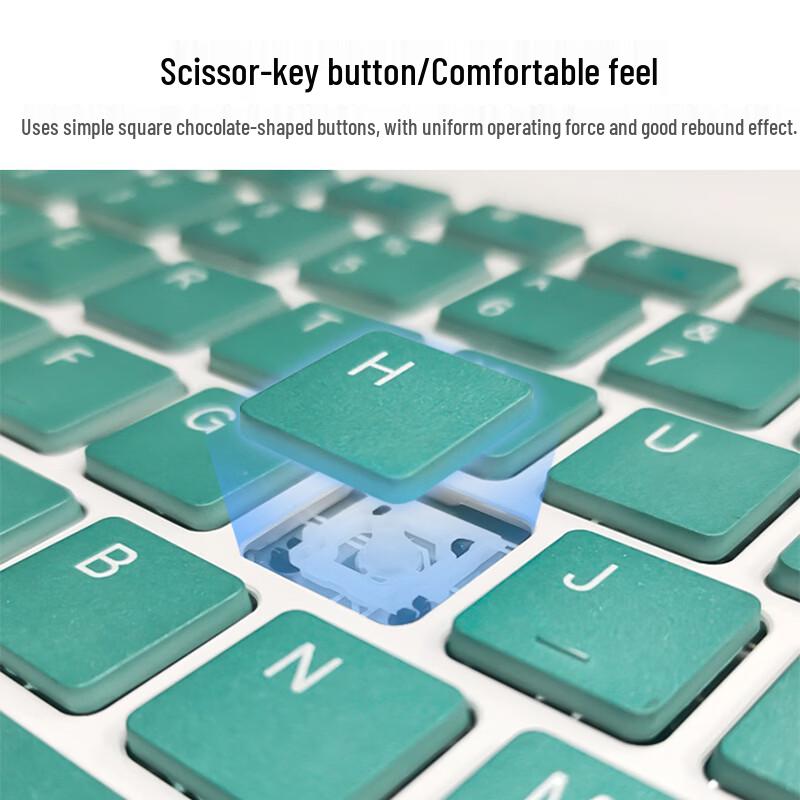 OLOEY Slim Portable Bluetooth Tablet Keyboard and Mouse Set