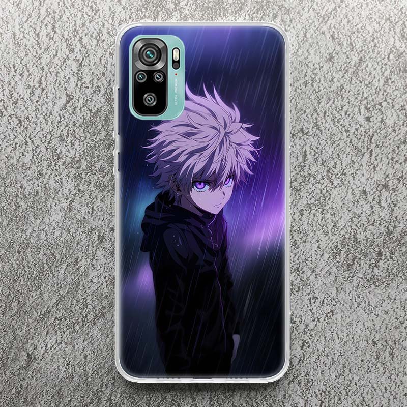 Huner X-Hunters Killua Soft Case for Xiaomi Redmi Note 10 9 9S 8 Pro 7 9T 5 Phone Shell Mi 11T 12T 10T 12 11 Lite 6X A3 Cover
