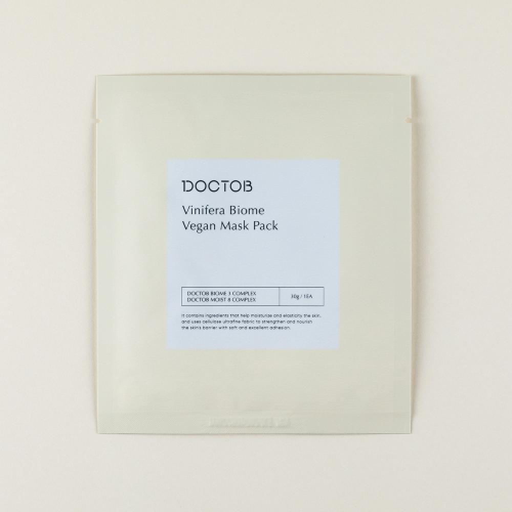 Doctob Vinifera Biome Vegan Mask Pack 30g X 5 Sheets NONE