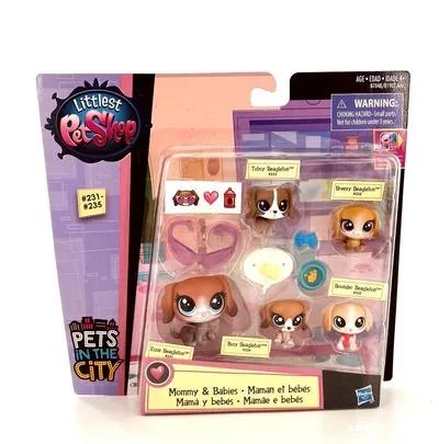 האזברו המקורי ליטlest Petshop סט סימולציית תרחיש בית משחק מודל חיה מיני חמוד אוסף צעצוע מתנת חג המולד