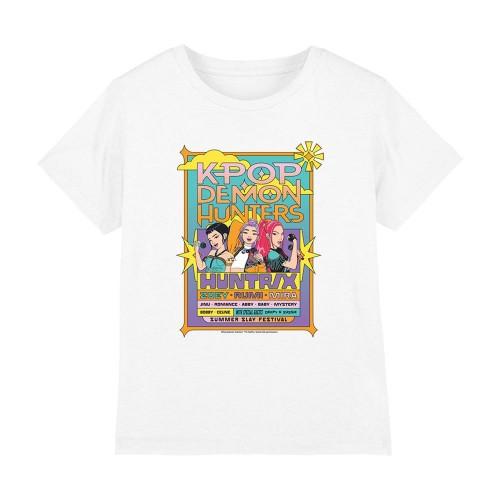 K-Pop Demon Hunters Childrens/Kids Summer Festival Poster T-Shirt