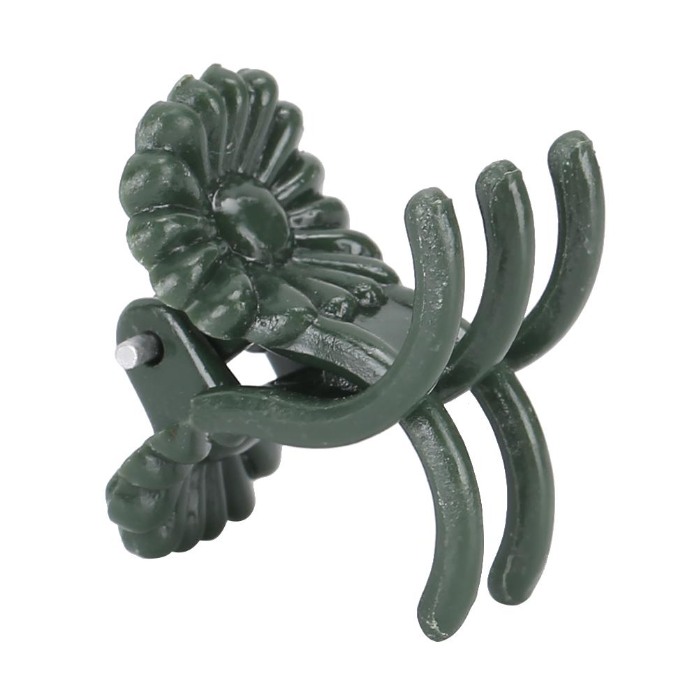100Pcs Plant Clip Butiful Chrysanthm Shape Garden Flower Stems Fixing Support Clips Tool