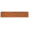 Raised Garden Beds Garden Raised Bed Rusty 240X40x45 Cm Corten Steel