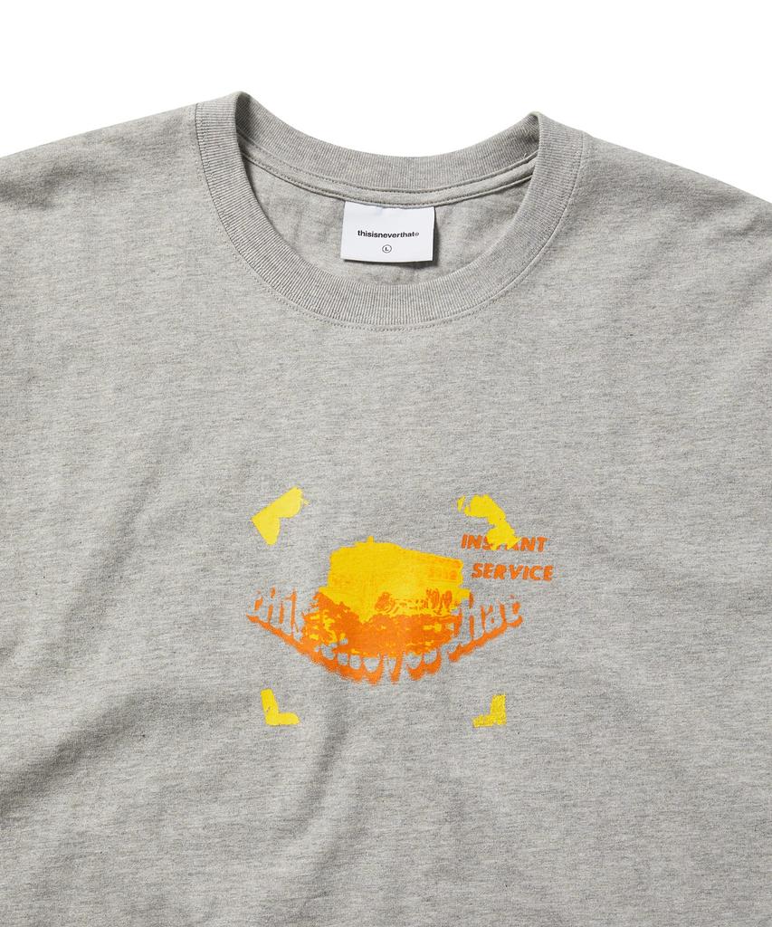 THISISNEVERTHAT Snowplow Tee Dark Heather Gray