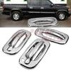 Chrome 4 Doors Handle Cover W/O Passenger Side Keyhole for Chevy Avalanche 02-06/99-06