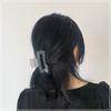 Clips Rectangle Hair Accessories Solid Color Grab Clips Hair Grab Hair Claws Ponytail Holder