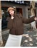 Women’s Short Detachable Hood Windproof Thicken Warm Winter Puffer Jacket