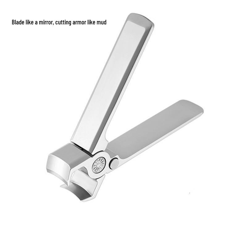 Stainless Steel Push Button Anti-Splash Nail Clippers