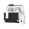 New Secure Lock Clip Earphone Case Cover for AirPods Pro 2nd Generation Shockproof Case for AirPods 4 with Phone Holder