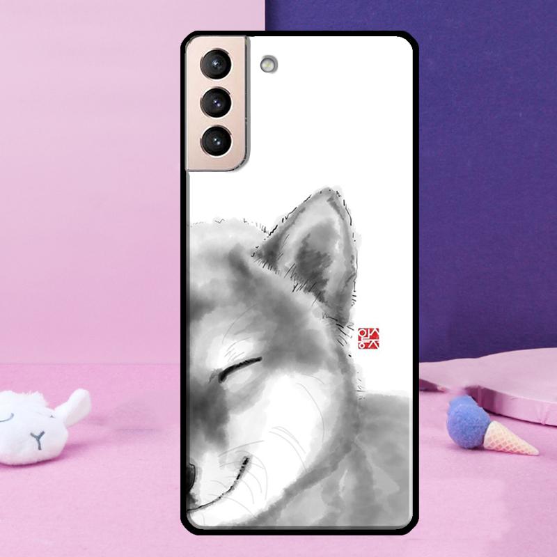 

Animal Shiba Inu Dog Case For Samsung Galaxy S23 S22 Ultra S21 S20 FE Note 10 20 Ultra S8 S9 S10 Plus Cover Galaxy S21Ultra