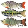 Cross-Border Hot-Selling 6-Section Minnow Fishing Lure - Multi-Section Hard Bait