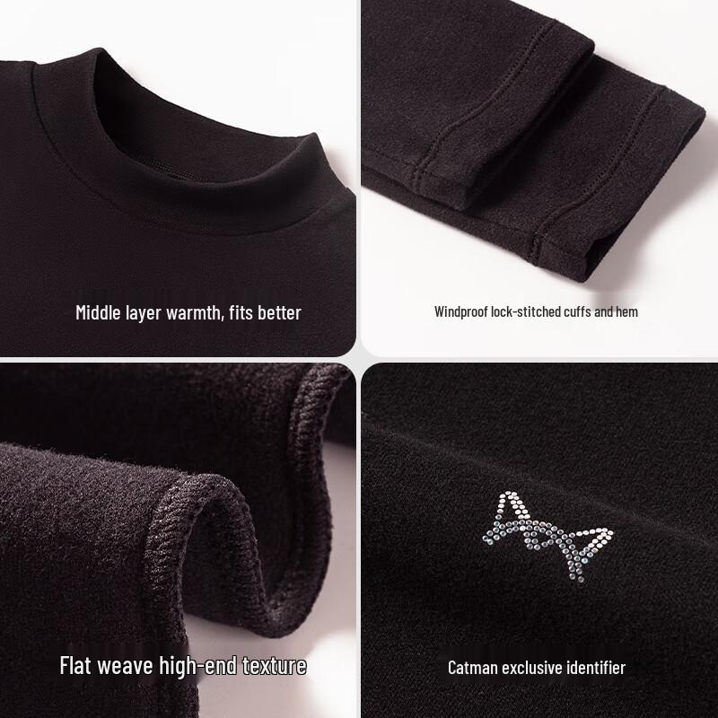 MIIOW Women's Pure Cotton Thermal Underwear Set