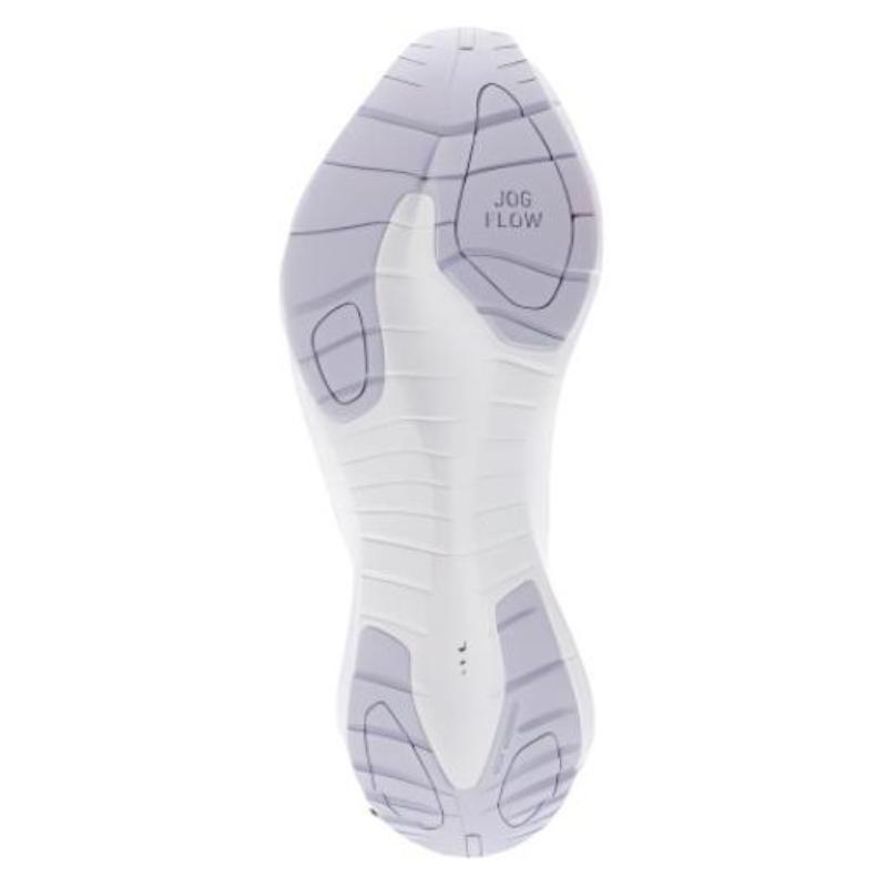 DECATHLON JF190.1 Cushioned Wear-Resistant Breathable Low-Top Running Shoes Women's White Purple