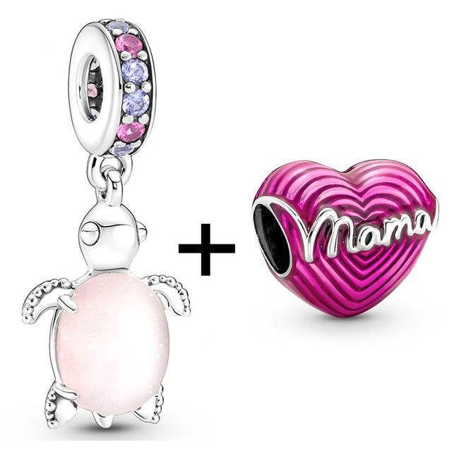 2 teile/los Schildkröte Octopus Vogel Charme Perlen Anhänger Passt Original Diy Armbänder Halsketten Für Frauen Männer Schmuck Geschenk Sonderangebot