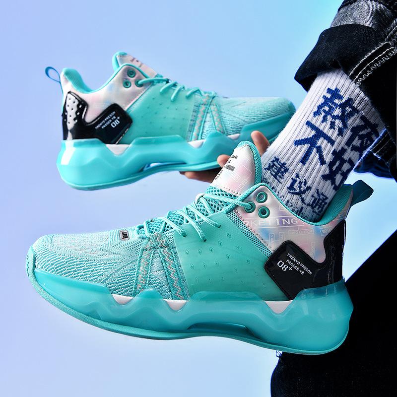 

Basketball shoes actual combat men s shoes shock absorption high-top sports shoes non-slip actual combat student sports shoes men s and women s same b 35