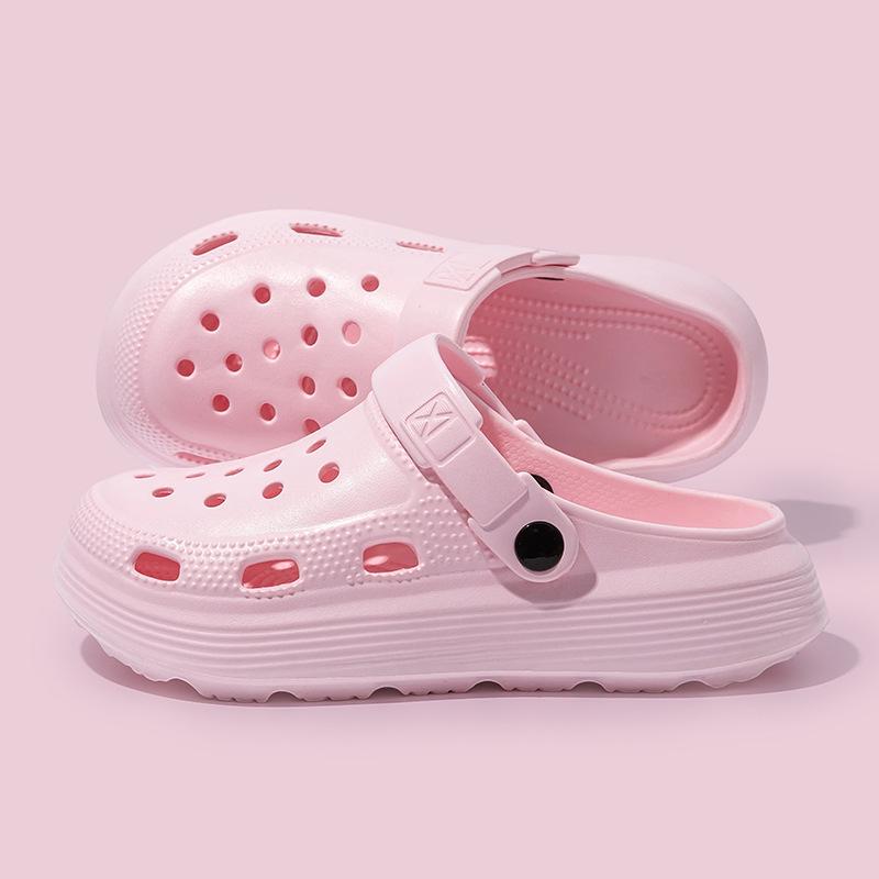 2025 Heren Zomer Strand Sandalen met Dikke Zool en Gesloten Teen