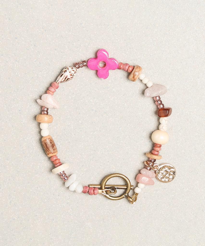 Towtow Archive Clover Symbol Bracelet Orchid