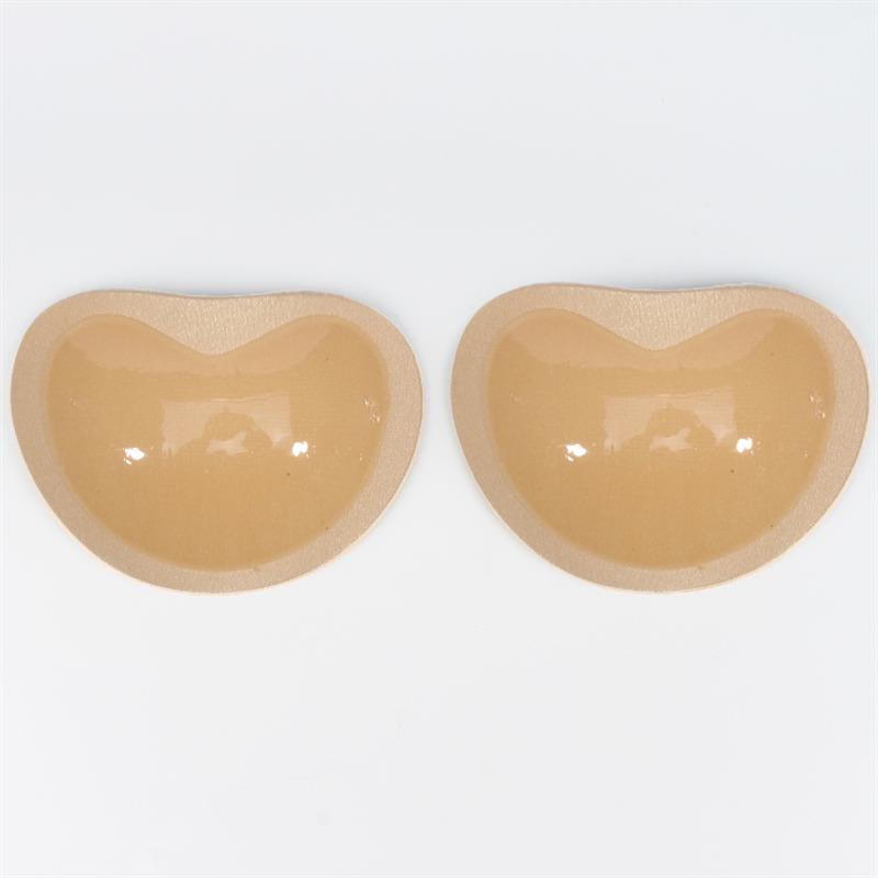 

2pcs Silicone Bra Inserts Breast Pads Sticky Push-up Women Bra Cup Thicker Nipple Cover Patch Bikini Inserts for Swimsuit Gifts